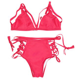 ALEXA High Waist Two Piece Bikini - 3 Colors