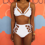 ALEXA High Waist Two Piece Bikini - 3 Colors