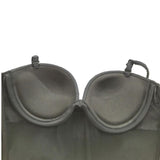 Ariana Tie Neck One Piece Black Swimsuit Bodysuit Bikini