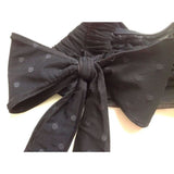 Ariana Tie Neck One Piece Black Swimsuit Bodysuit Bikini