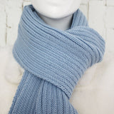 Baby Blue Pomkin Scarf