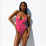 BELLA Tie One Piece Bikini - 3 colors