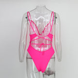 BELLA Tie One Piece Bikini - 3 colors