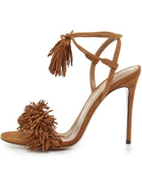 Pomkin Fringe Heels