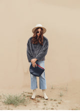 Bobby Faux Fur Jacket - Grey