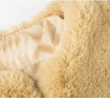Bobby Faux Fur Jacket - Beige