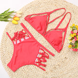 ALEXA High Waist Two Piece Bikini - 3 Colors