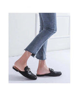 Chain Loafer Mules - 3 colors