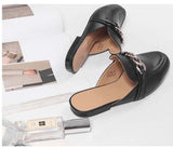 Chain Loafer Mules - 3 colors