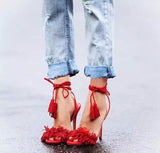 Pomkin Fringe Heels