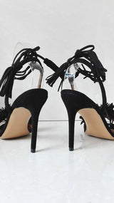 Pomkin Fringe Heels
