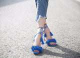 Pomkin Fringe Heels