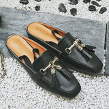 Slip On Tassel Loafer Mules - 3 Colors Women