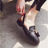 Slip On Tassel Loafer Mules - 3 Colors Women