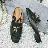 Slip On Tassel Loafer Mules - 3 Colors Women
