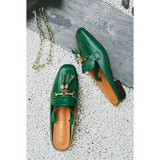Slip On Tassel Loafer Mules - 3 Colors Women
