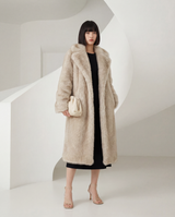 Longline Georgia Faux Fur Coat