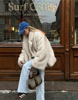 Mia Oversized Faux Fur Coat