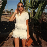 Women’s A-Line 2 piece Knit Skirt Set