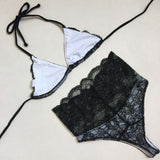 CHARLIE High Waist Lace Bikini