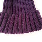 Purple Fur Pomkin Hat