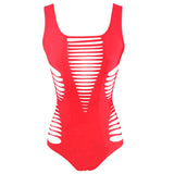 SAVANA Shredded One Piece Bikini