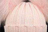 Pink Double Pomkin Hat
