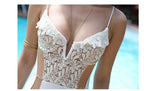 LISA Lace One Piece Bodysuit Bikini - 2 Colors