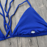 Melva String Bikini Swimsuit - Royal Blue
