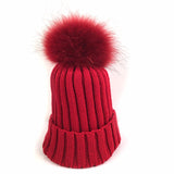 Red Fur Pomkin Hat