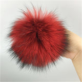 Red Fur Pom Pom