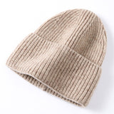 100% Merino Wool Beanie Hat