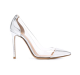 CASSIDY Silver Patent Leather Pumps