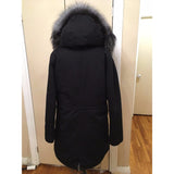 Men's Silver Fox Fur Convertible Parka