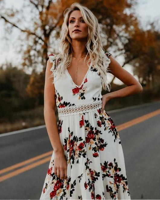 ARIA Floral Summer dress Pomkin