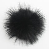 Black Fur Pom Pom