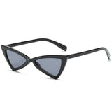 Cat Eye Retro Vintage Sunglasses Black Frame Women