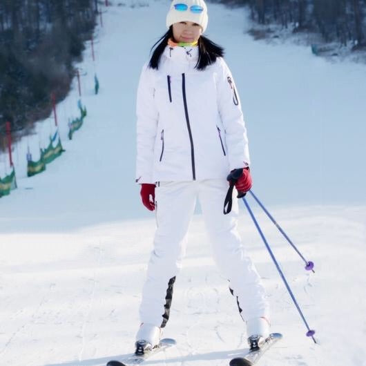 Women White Ski Set – Pomkin