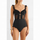 Lanneke Lace Detail One Piece