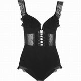 Lanneke Lace Detail One Piece