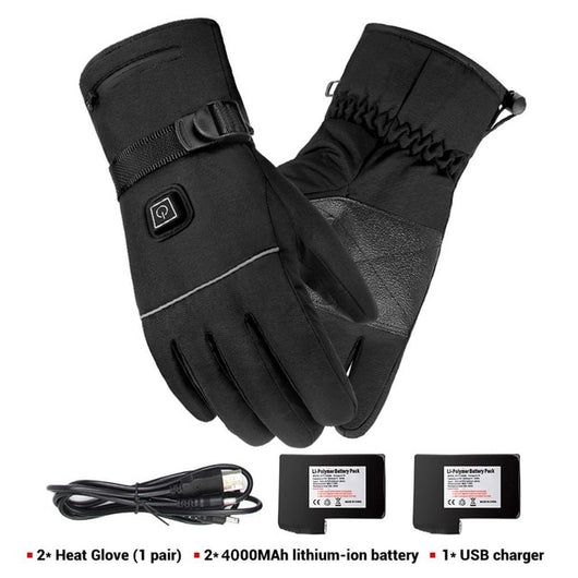 USB Rechargeable Heated Winter Gloves