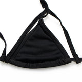 TAYLOR Strappy High Waist Black Bikini