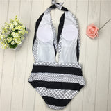 BONNY Black and White One Piece Bikini