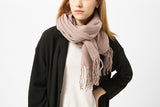Lavender Lilac Cashmere Blend Scarf 200x70 cm