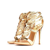 MILANI Gold Leather Sandals