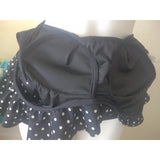 RIO Polka Dot Black Two Piece High Waist Bikini