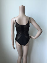 FRANCESCA Mesh Bandage Black Bikini