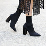 YANA Heel Sock Boots
