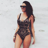 Roya One Piece Lace Bikini